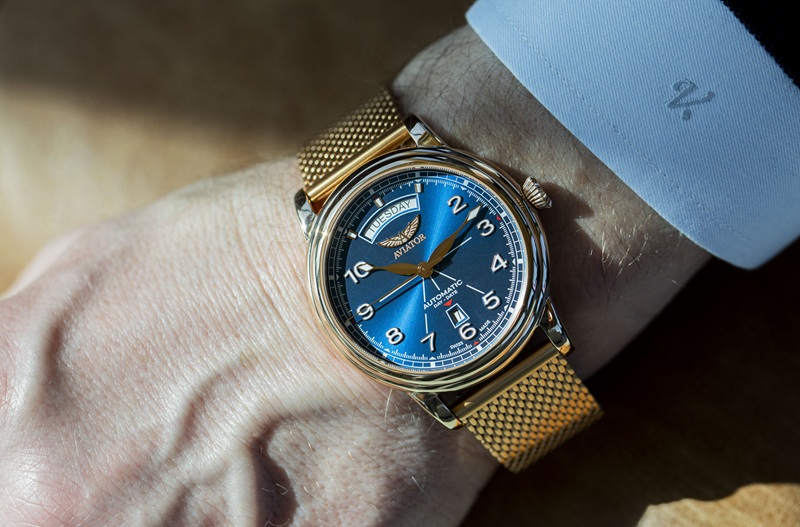 Zegarek Aviator Douglas Day Date Limited Edition V.3.44.2.402.5