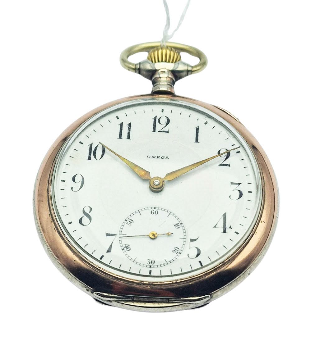 Srebrna 0.800 Omega Grand Prix Paris 1900 - doskonały stan!
