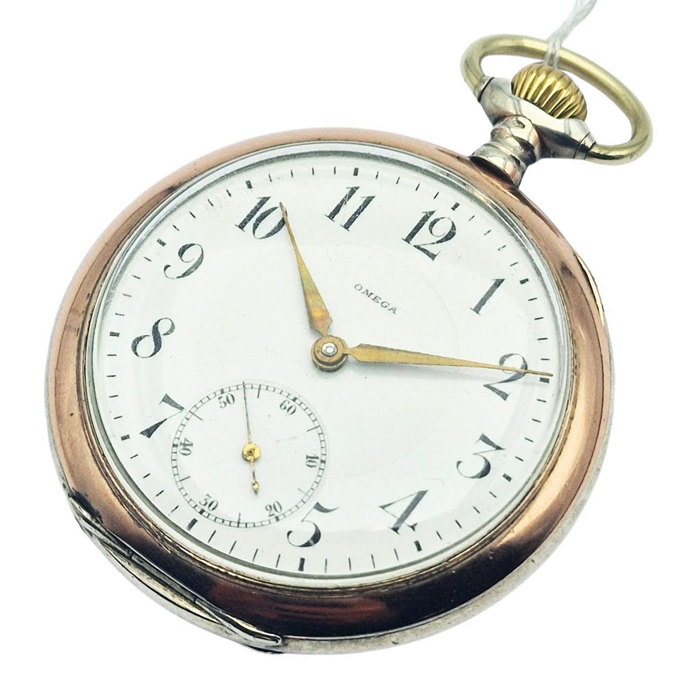 Srebrna 0.800 Omega Grand Prix Paris 1900 - doskonały stan!