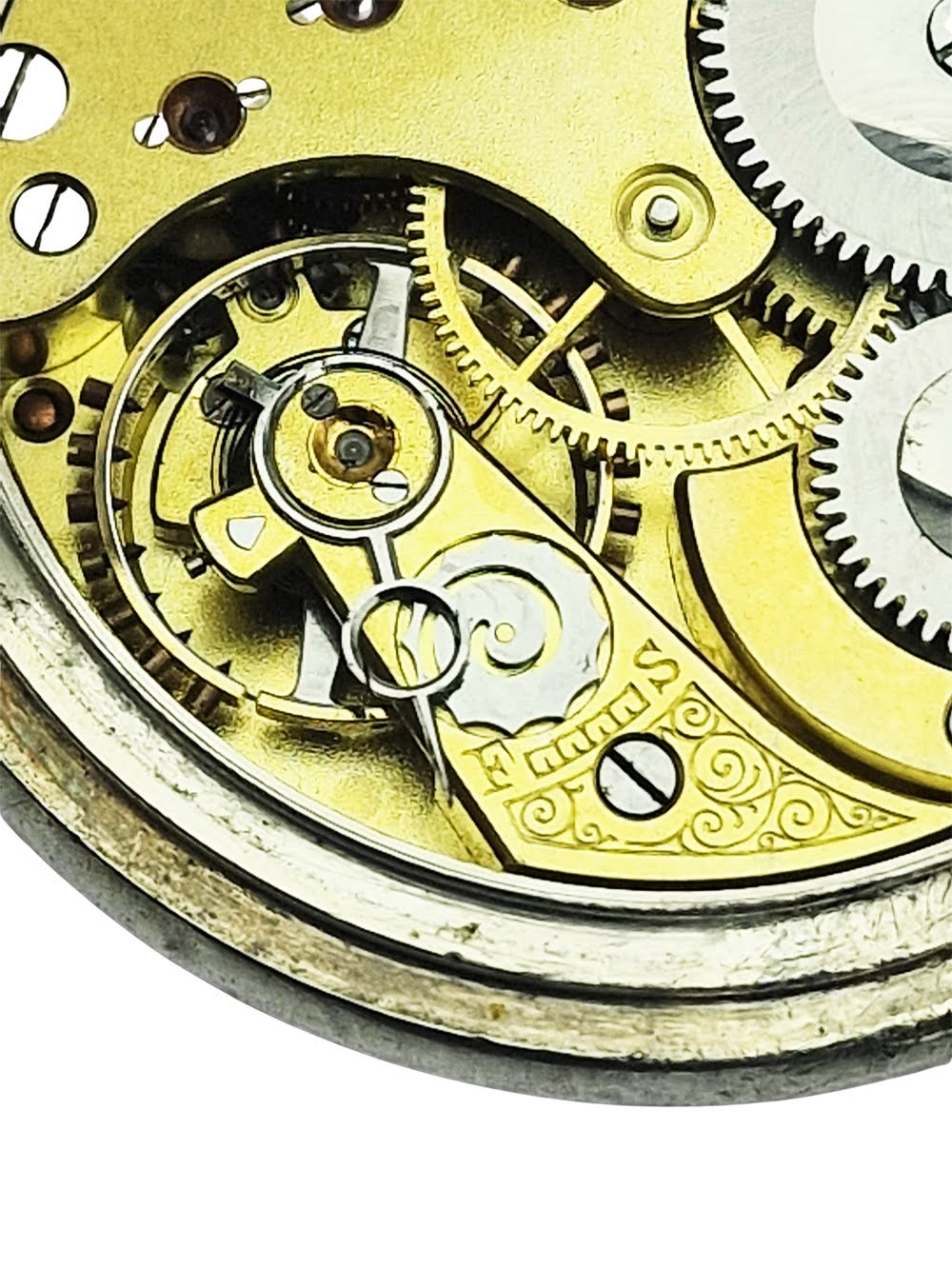 Srebrna 0.800 Omega Grand Prix Paris 1900 - doskonały stan!