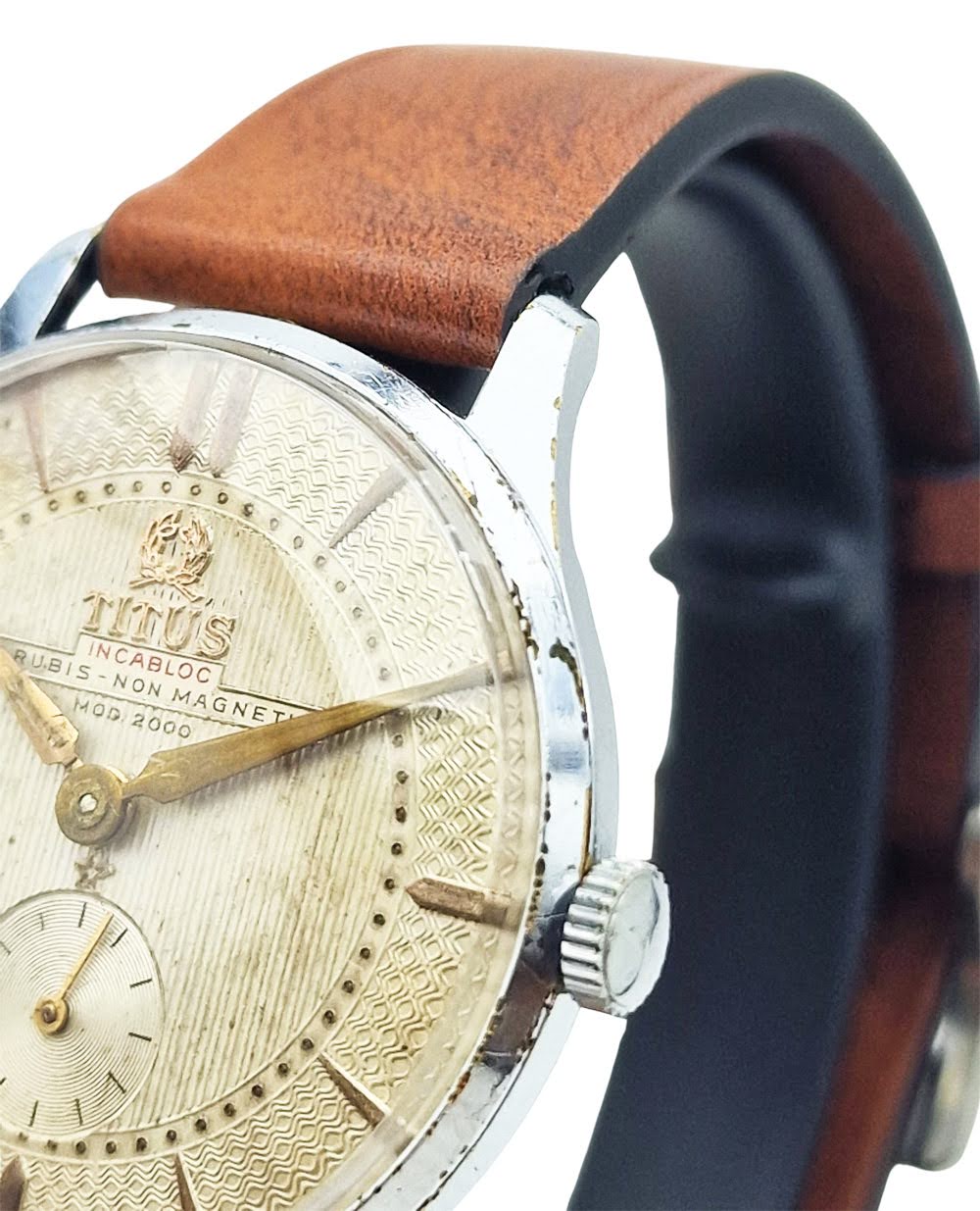 Titus Mod 2000 Incabloc Cal.1120 lata 50. - doskonały stan!