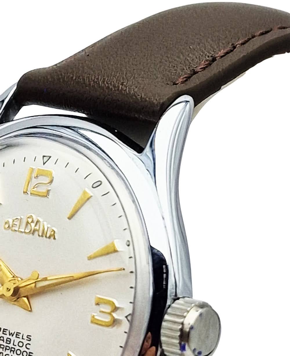 Delbana 17 Jewels Incabloc lata 50. - profesjonalna renowacja!