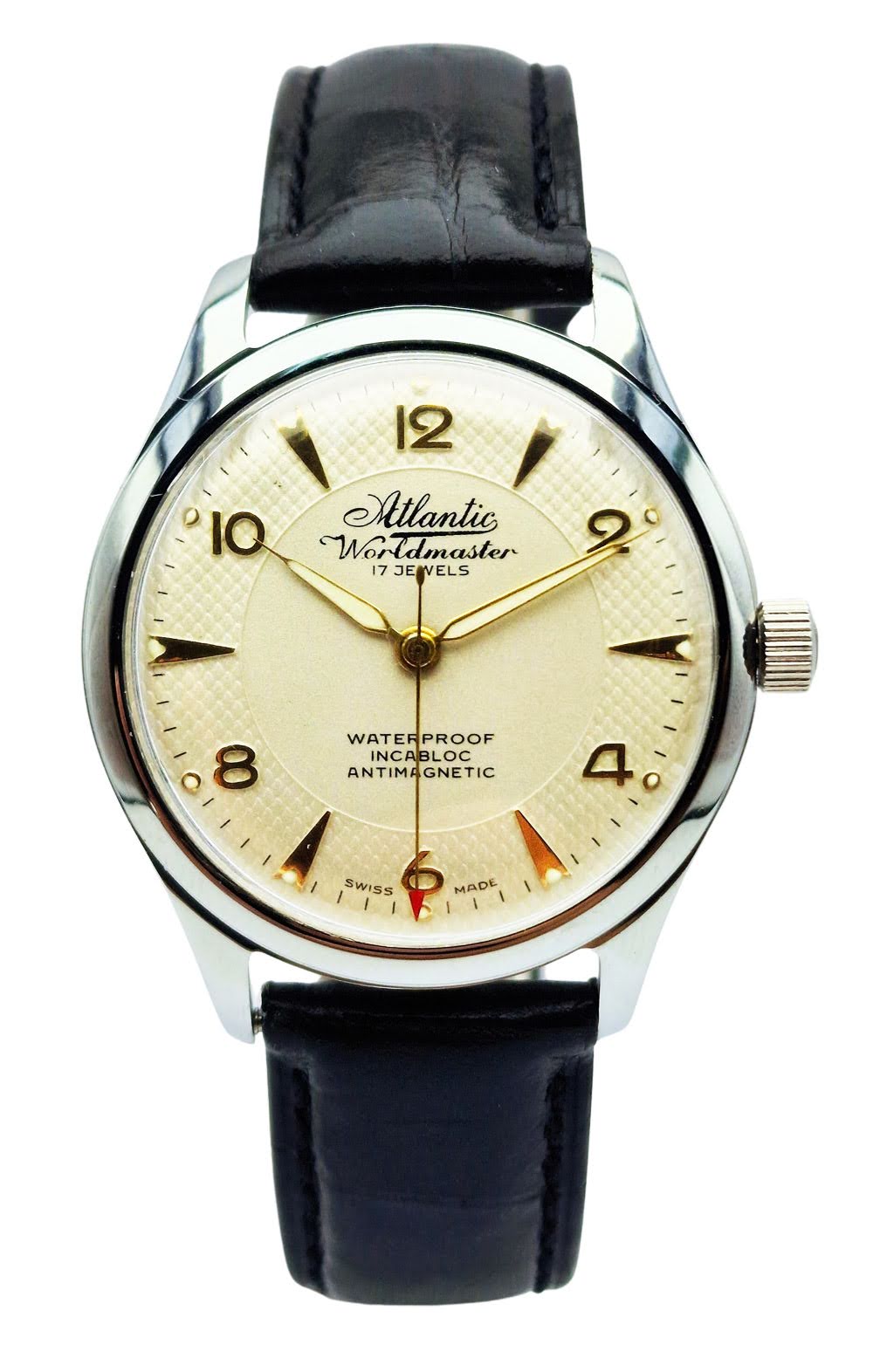 Atlantic Worldmaster 17 Jewels - gruntowna renowacja! Kraków.