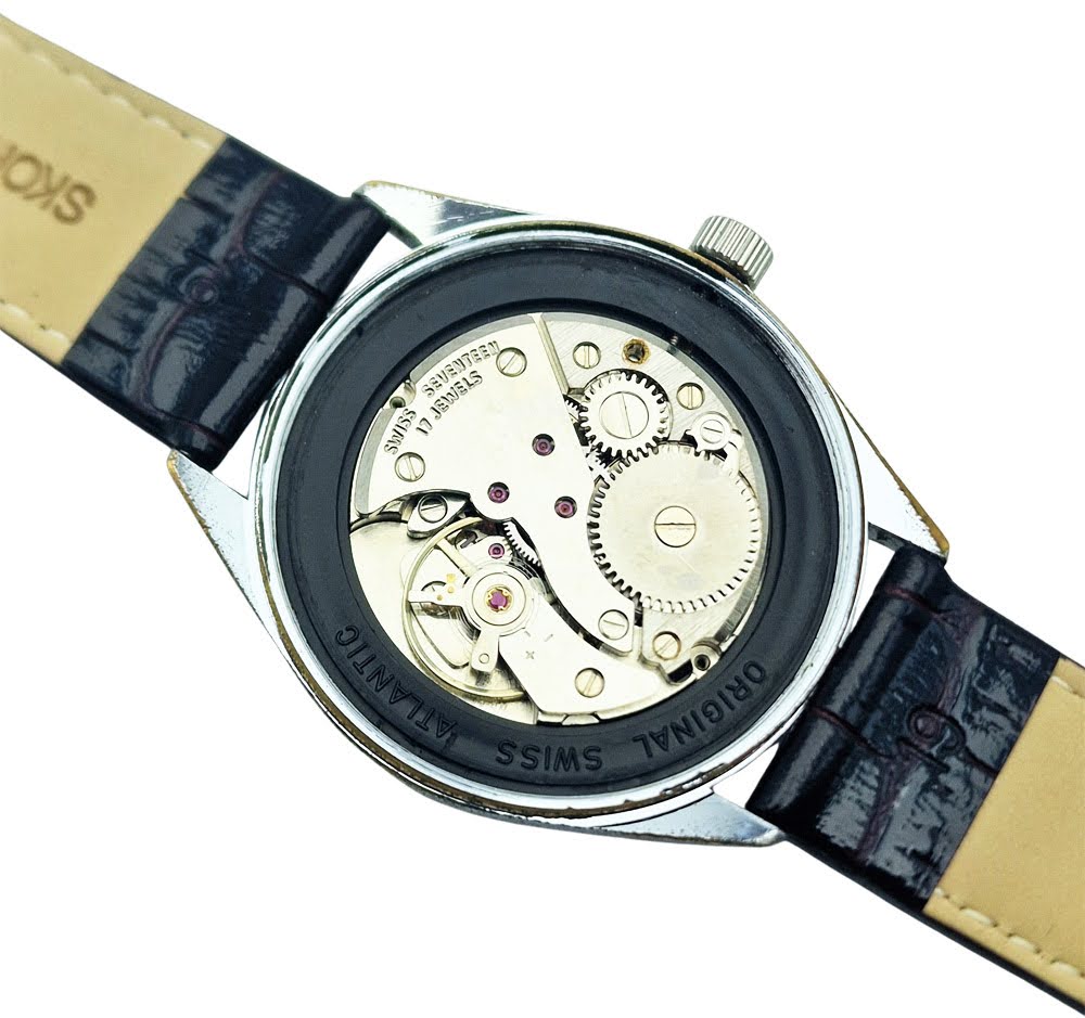 Atlantic Worldmaster Original 17 Jewels 969 - doskonały stan!
