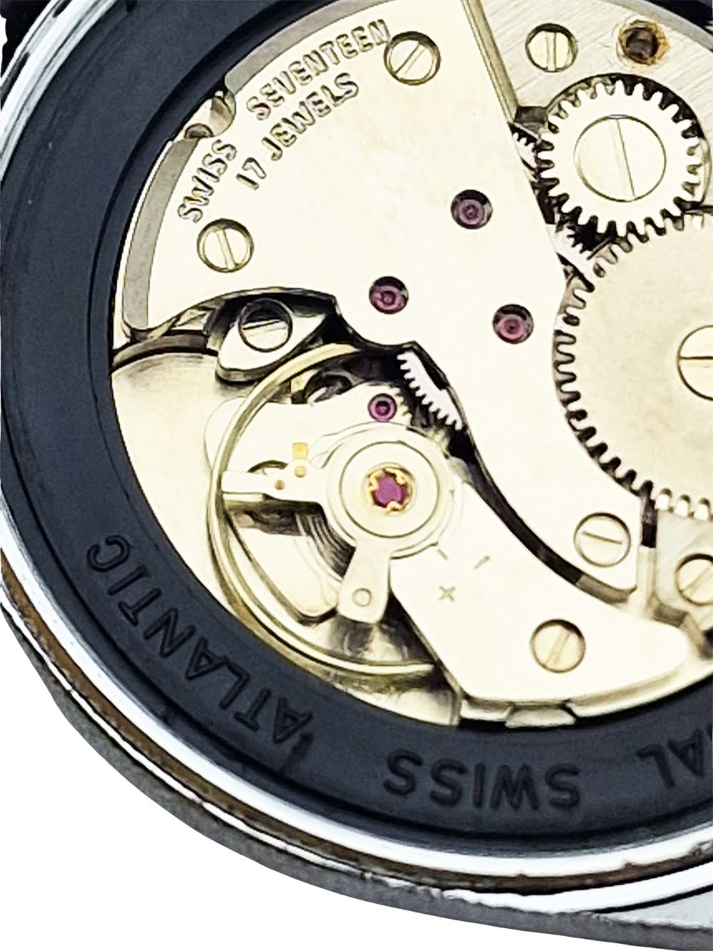 Atlantic Worldmaster Original 17 Jewels 969 - doskonały stan!