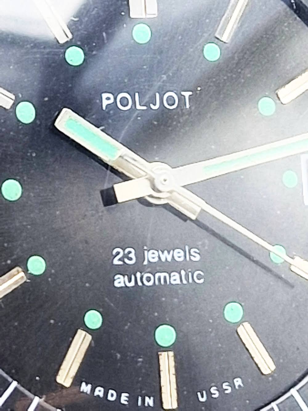 Stalowy Poljot Automatic 2616.2H - rzadka konfiguracja!