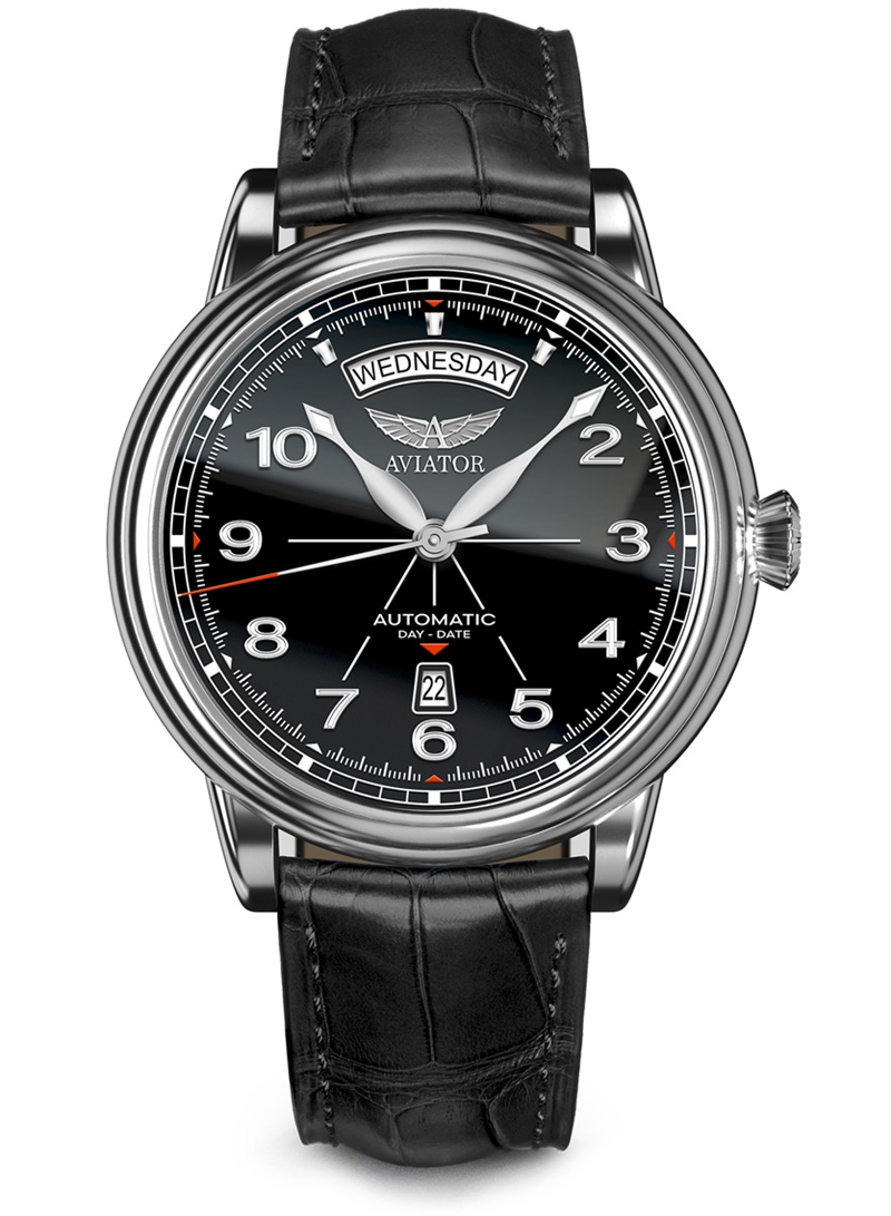 Zegarek Aviator Douglas Day Date Limited Edition V.3.44.0.397.4 (V34403974)