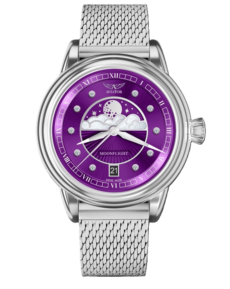 Zegarek Aviator Douglas Moonflight Limited Edition V.1.33.0.361.5 (V13303615)