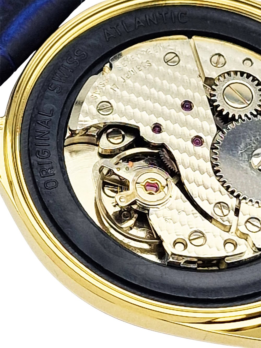 Atlantic Worldmaster Original 17 Jewels FHF 974 - doskonały stan!