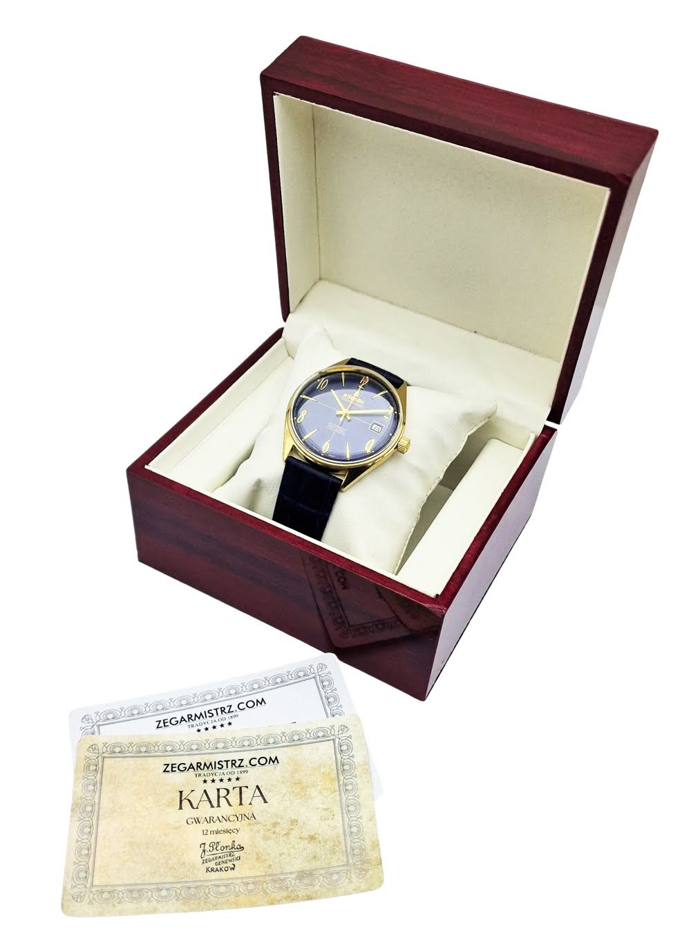 Atlantic Worldmaster Original 17 Jewels FHF 974 - doskonały stan!