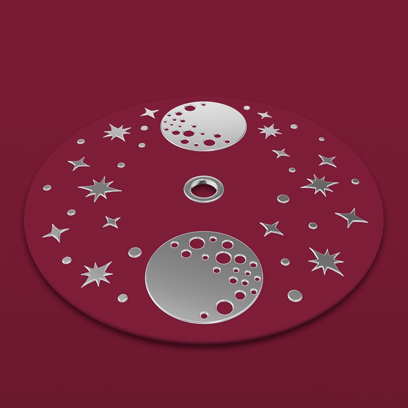 Zegarek Aviator Douglas Moonflight Gemstone Red Ruby Limited Edition V.1.33.0.417.4 (V13304174)