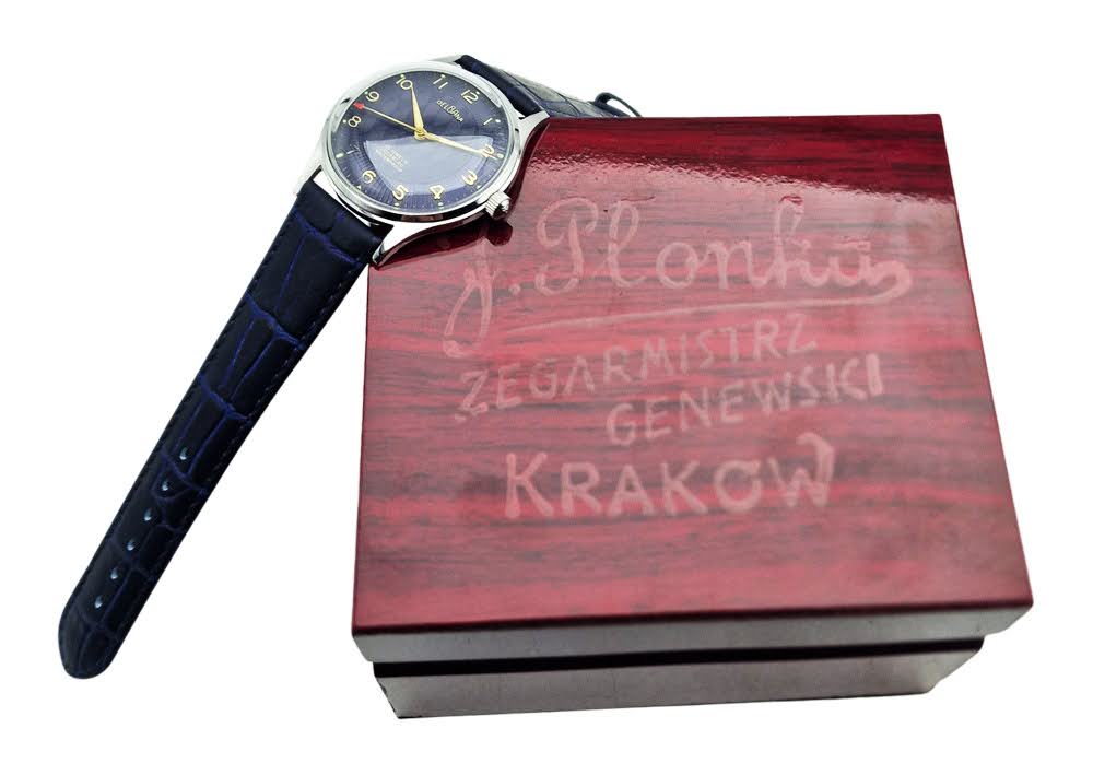 Delbana 17 Jewels F465 - tarcza z pięknym giloszem!