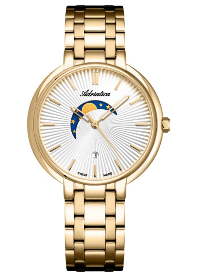 Zegarek Adriatica Moonphase A3835.1113Q (A38351113Q)