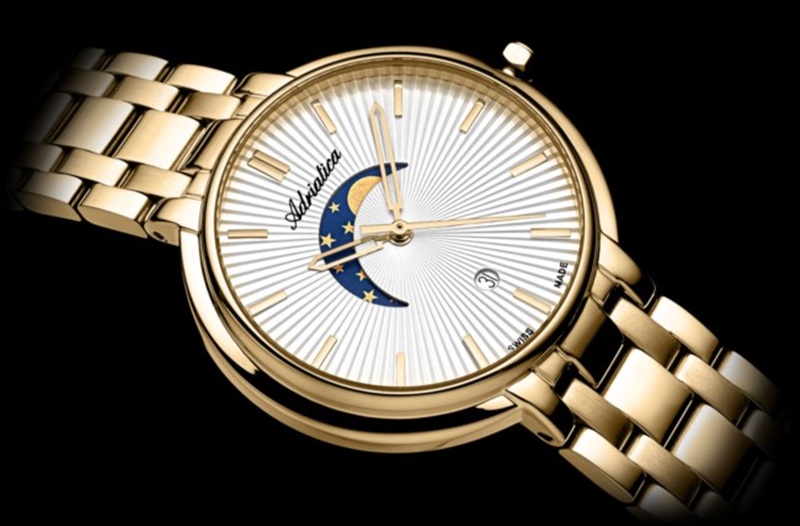 Zegarek Adriatica Moonphase A3835.1113Q (A38351113Q)