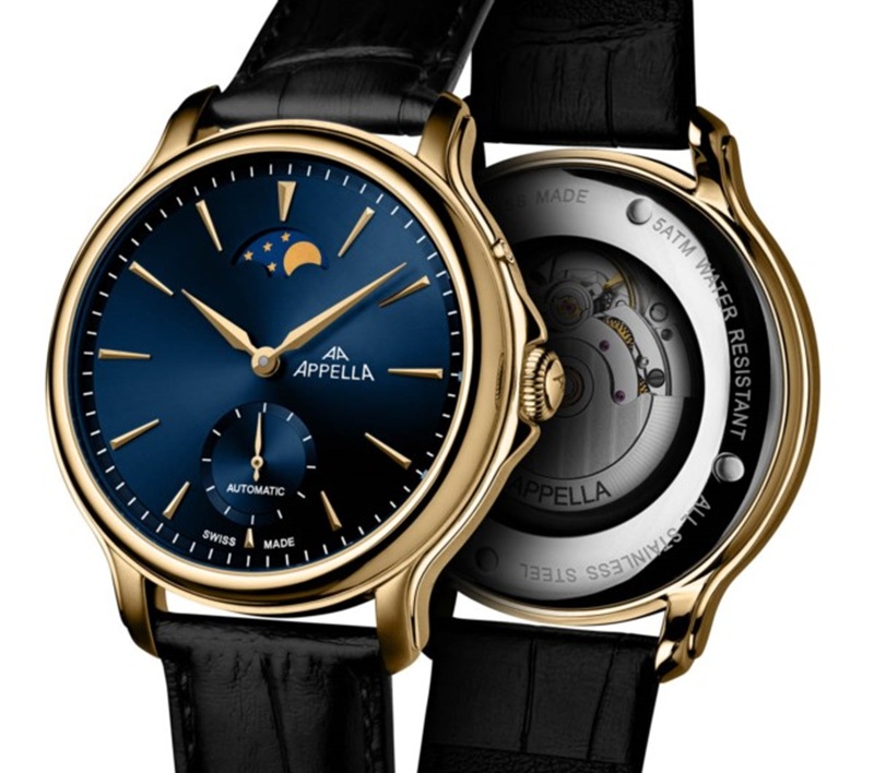 Zegarek Appella Automatic Moonphase L70026.1215A (L700261215A)