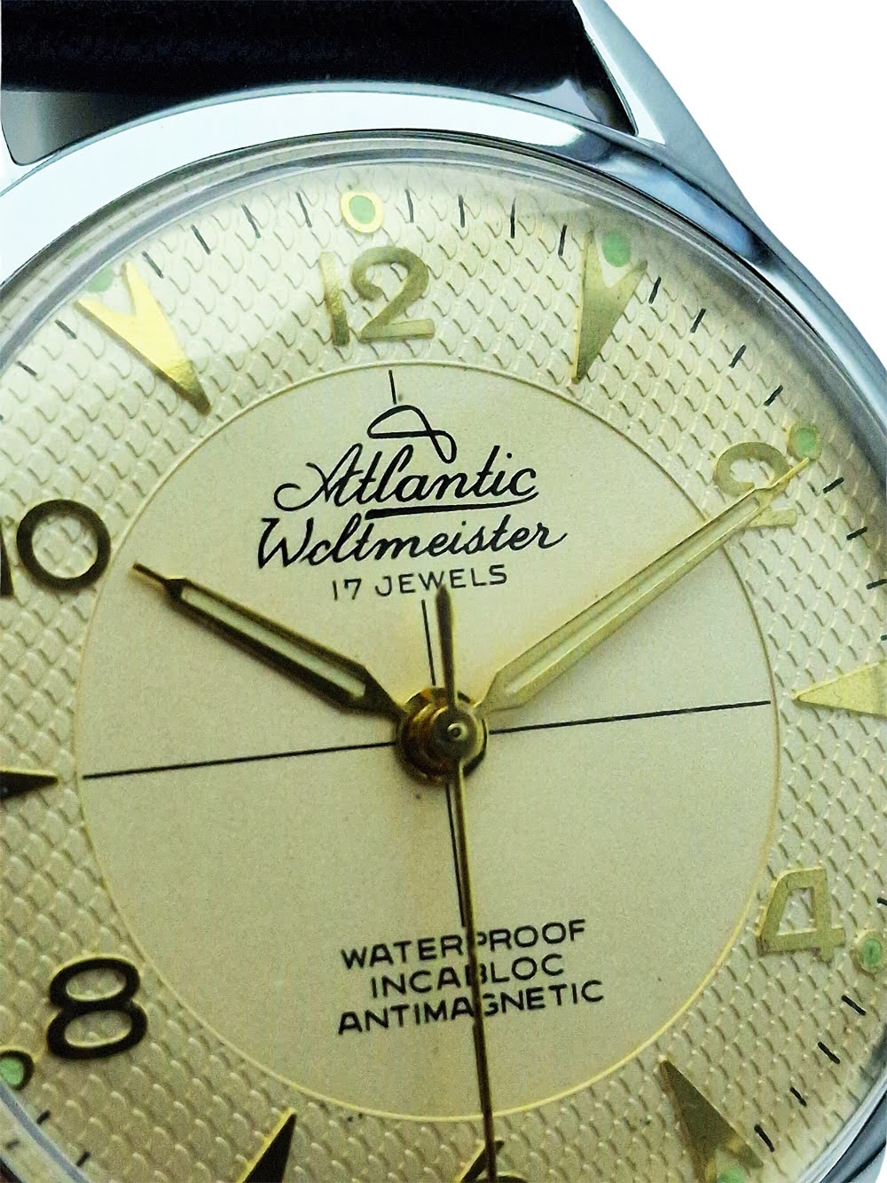 Piękny Atlantic Weltmeister ETA 1113 - profesjonalna renowacja!