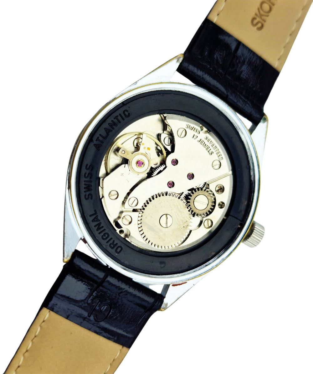Atlantic Worldmaster Original 17 Jewels 969 - doskonały stan!