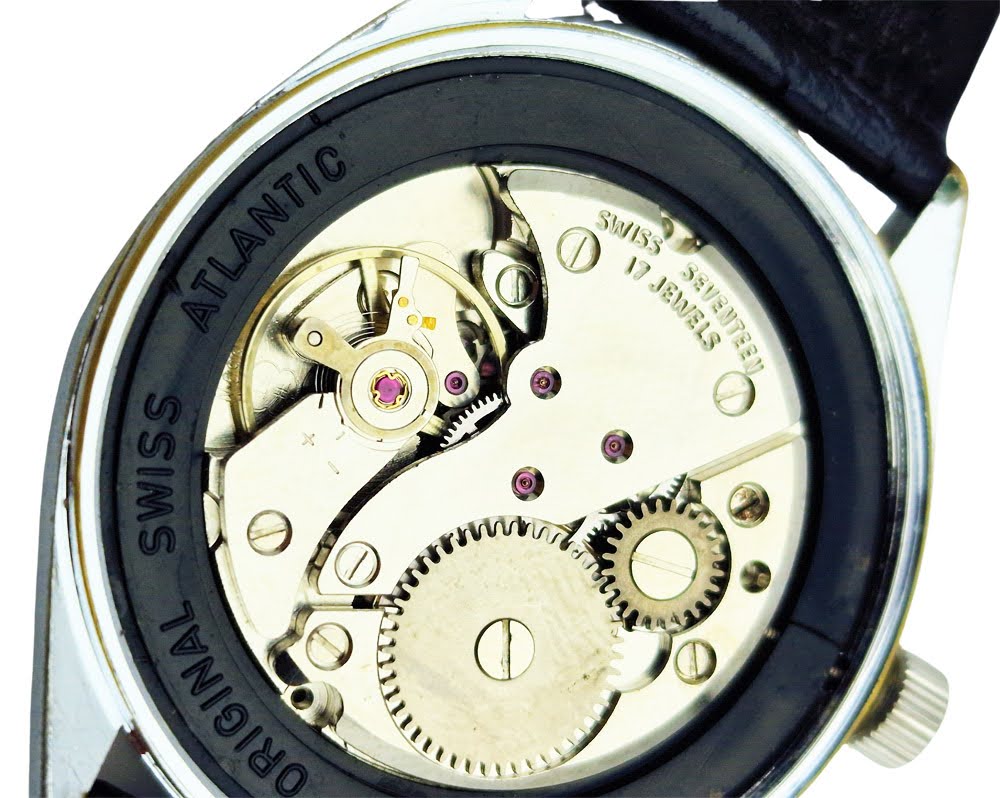 Atlantic Worldmaster Original 17 Jewels 969 - doskonały stan!