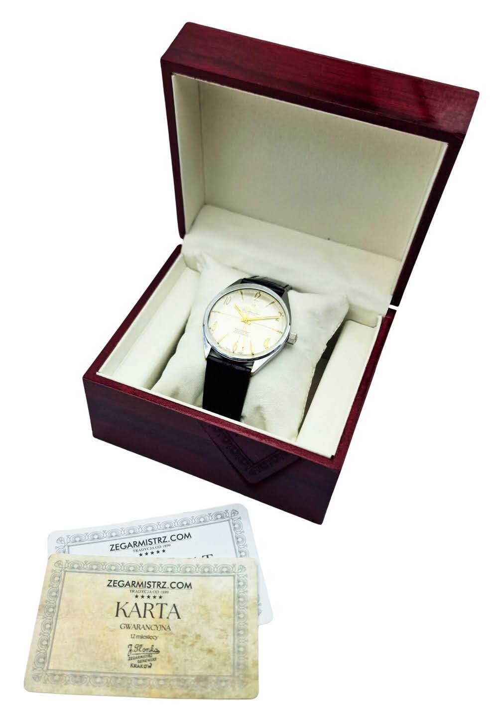 Atlantic Worldmaster Original 17 Jewels 969 - doskonały stan!