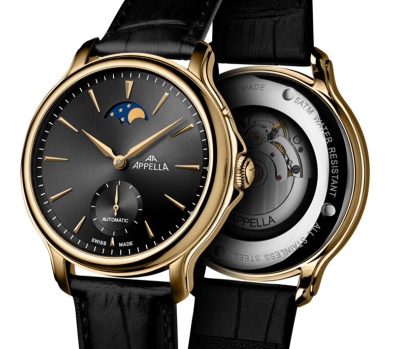 Zegarek Appella Automatic Moonphase L70026.1216A (L700261216A)