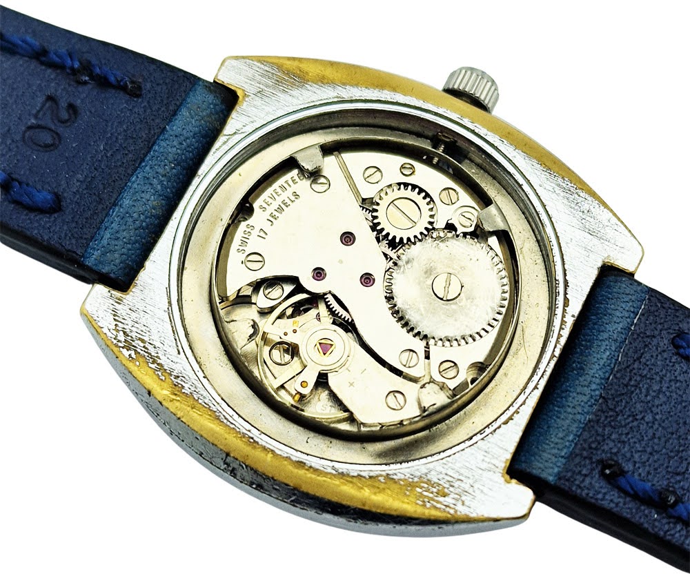 Unikatowy Omax 17 Jewels FHF 969 lata 70. - dobry stan!