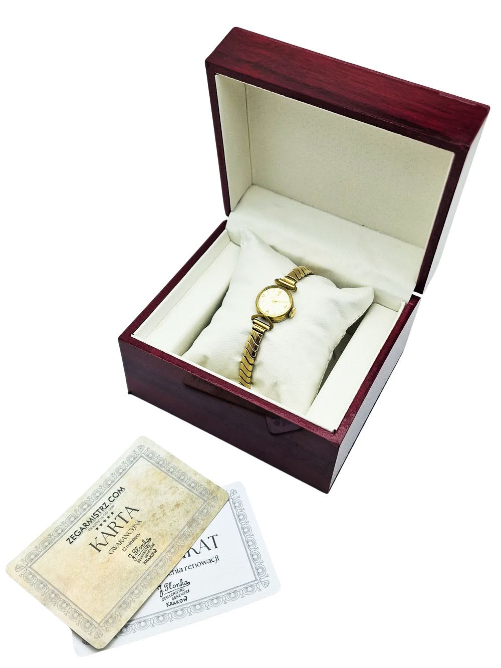 Pozłacany Avalon 17 Jewels - dobry stan!