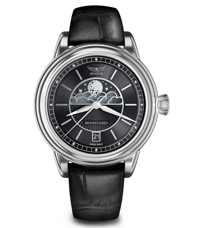 Zegarek Aviator Douglas Moonflight V.1.33.0.252.4 (V13302524)
