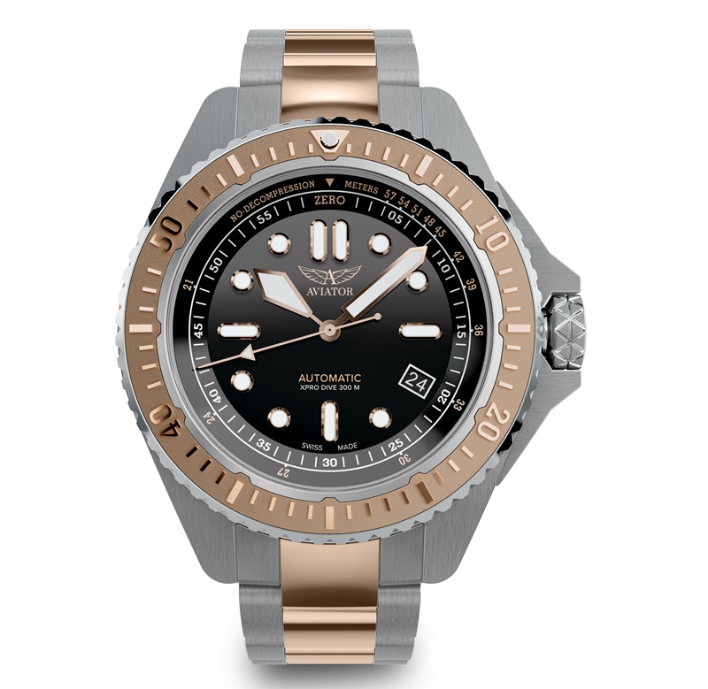 Zegarek Aviator XPRO Dive 300 Automatic V.1.43.3.363.5 (V14333635)