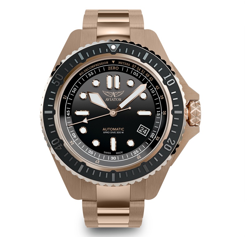 Zegarek Aviator XPRO Dive 300 Automatic V.1.43.2.363.5 (V14323635)