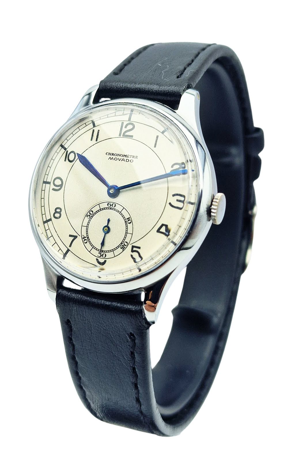 Movado Chronomètre Cal. 75 lata 30. - piękna renowacja!