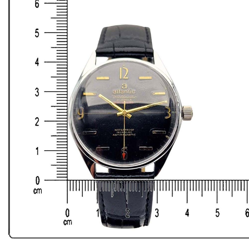 Atlantic Worldmaster Original 21 Jewels - unikatowa tarcza!