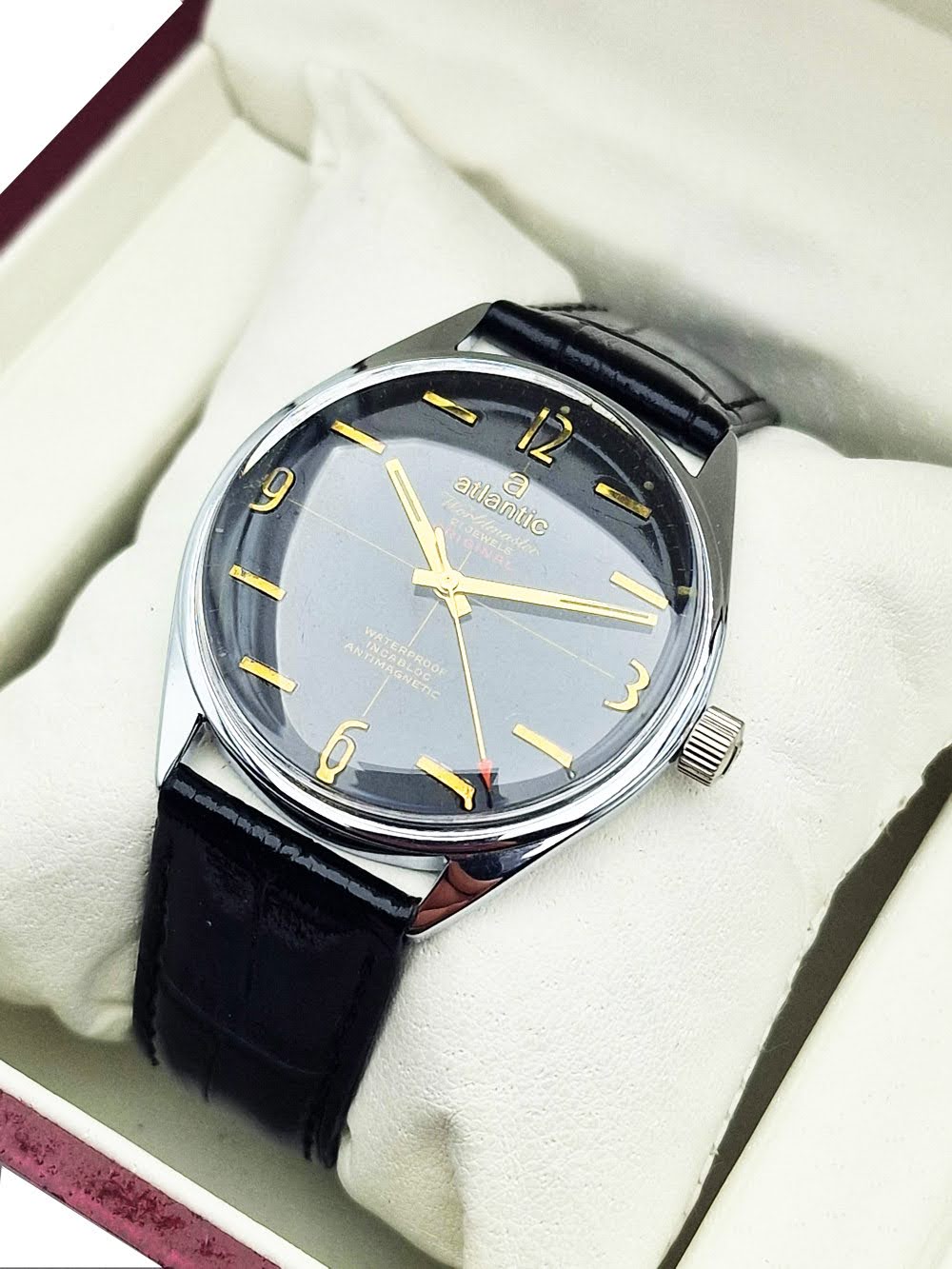 Atlantic Worldmaster Original 21 Jewels - unikatowa tarcza!