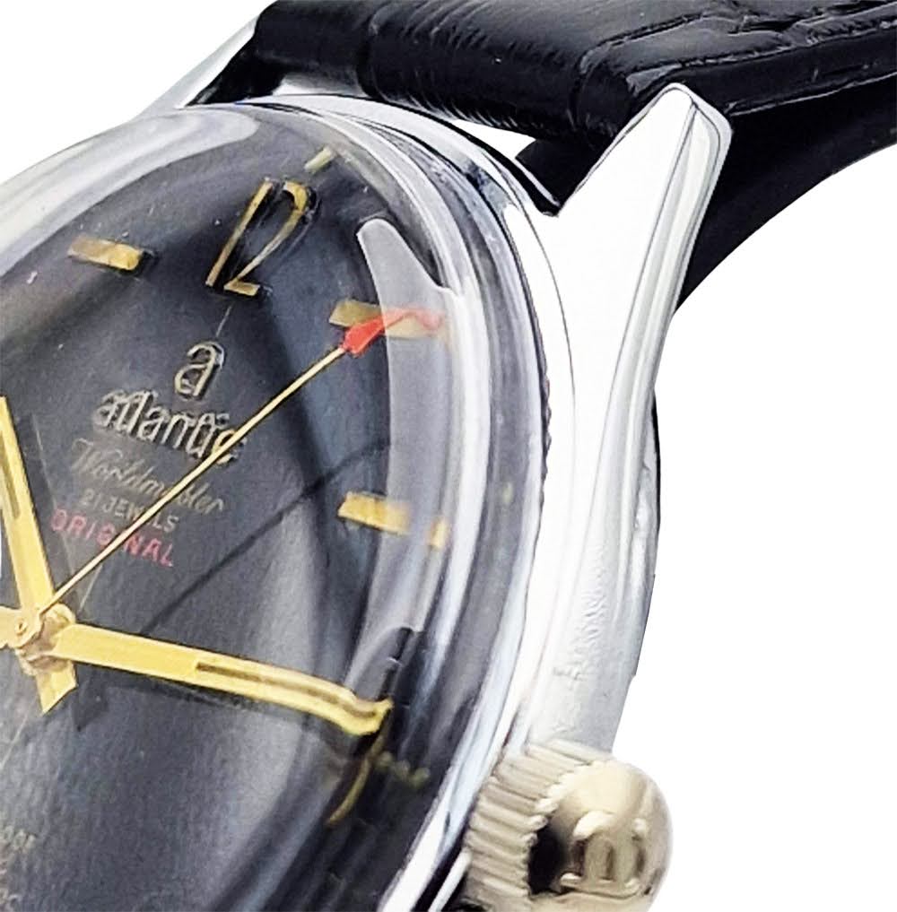 Atlantic Worldmaster Original 21 Jewels - unikatowa tarcza!
