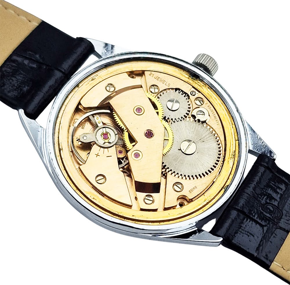 Atlantic Worldmaster Original 21 Jewels - unikatowa tarcza!