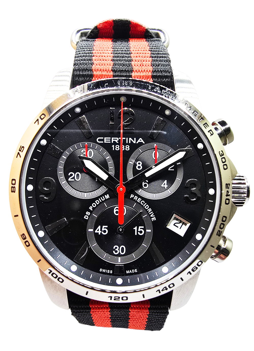 Certina DS Podium Chronograph Precidrive - Doskonały stan!