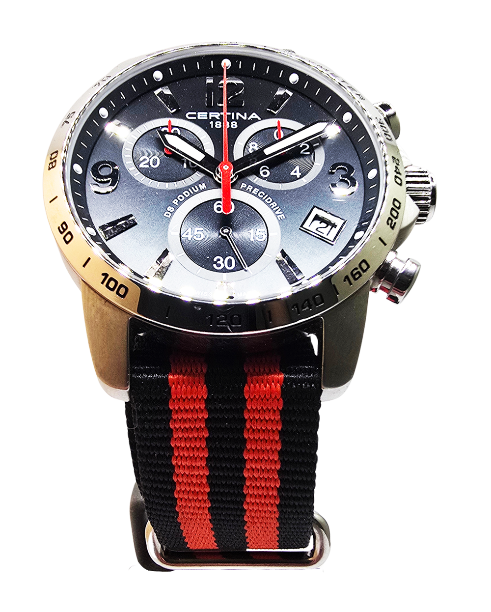 Certina DS Podium Chronograph Precidrive - Doskonały stan!