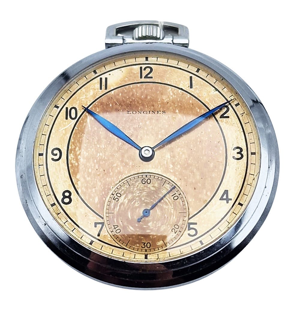 Kieszonkowy Longines Cal. 37,5 z 1937r. - doskonały stan!