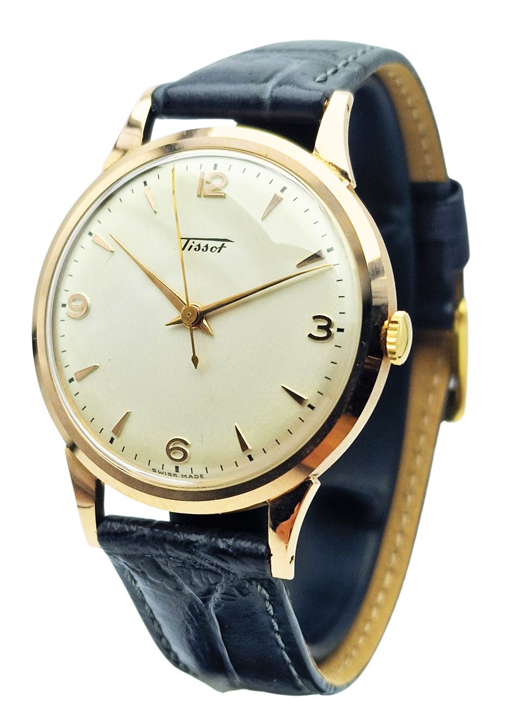 Tissot Cal. 27B-2 14K Gold z 1955r. - stan sklepowy!