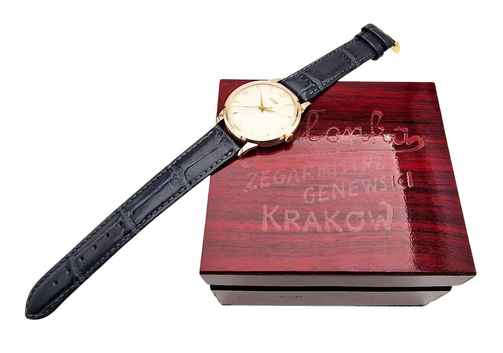 Tissot Cal. 27B-2 14K Gold z 1955r. - stan sklepowy!
