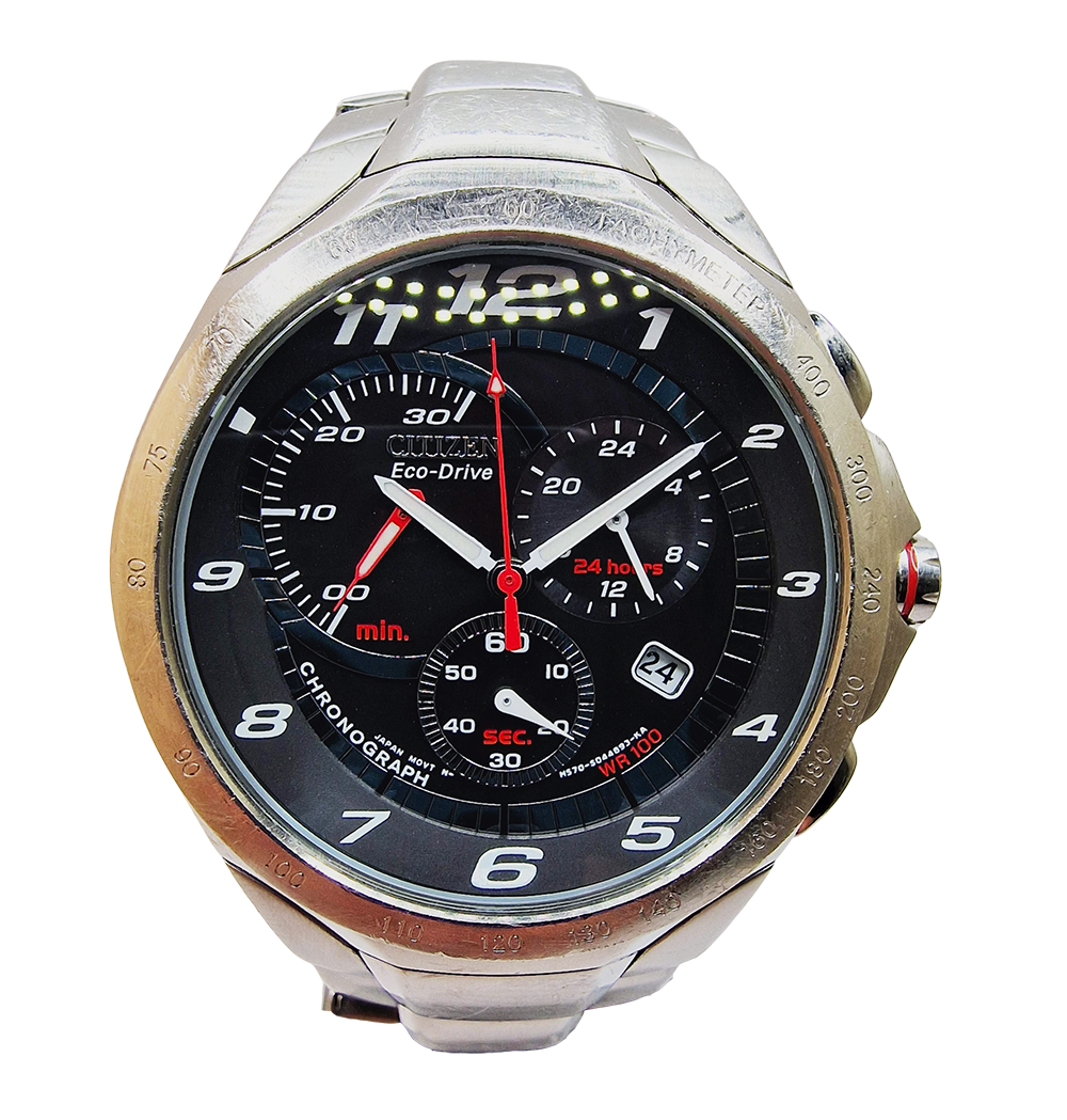 Citizen Eco-Drive Chronograph H570-S024251 - Dobry stan!