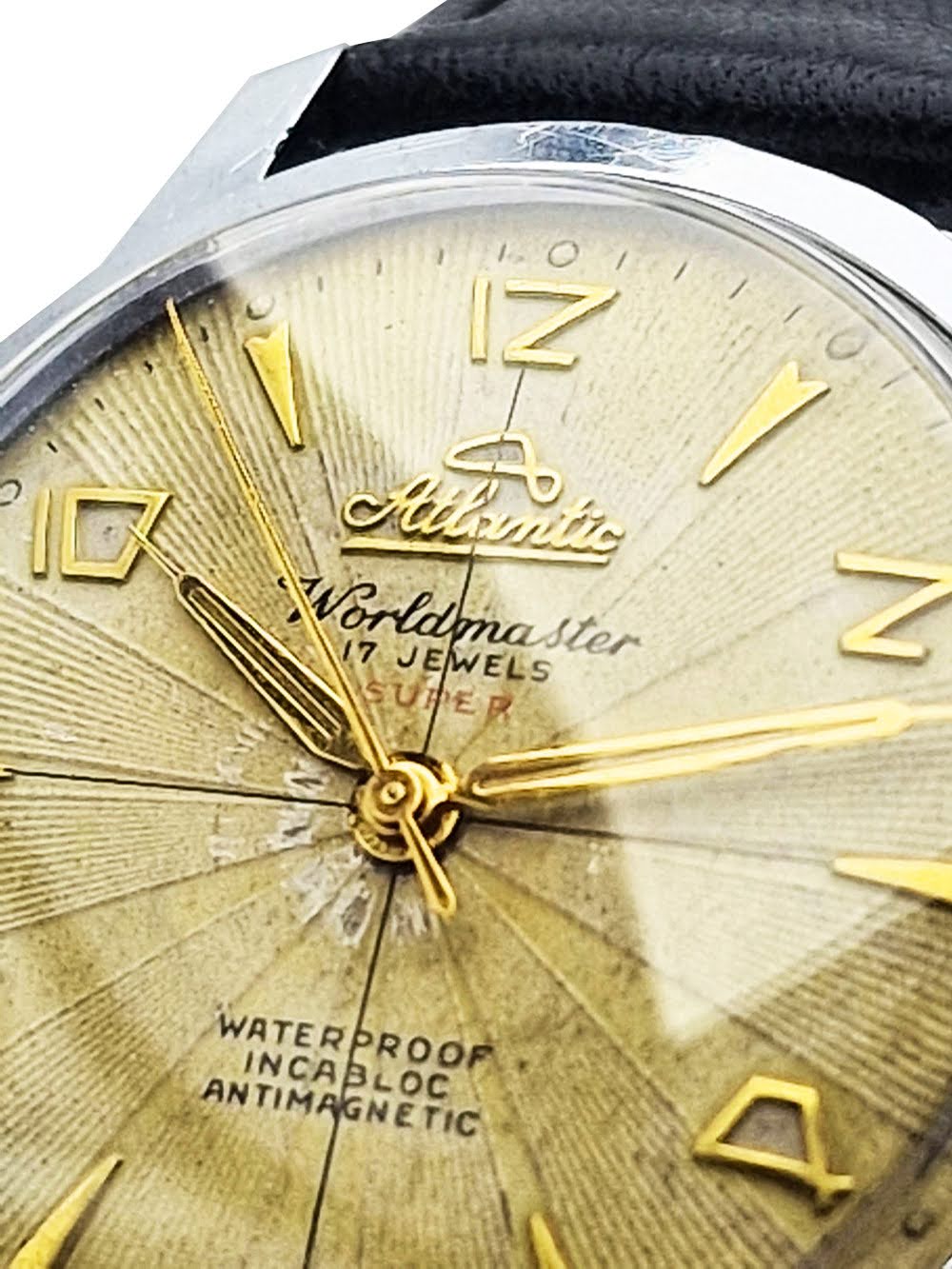 Atlantic Worldmaster Super 17 Jewels - bardzo dobry stan!