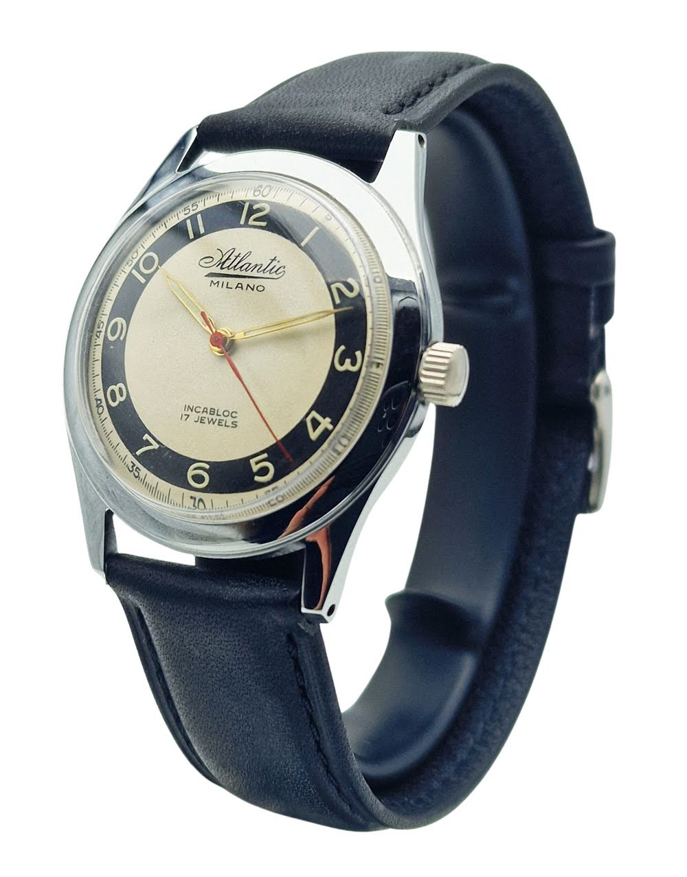 Atlantic Milano Incabloc 17 Jewels - piękna renowacja!