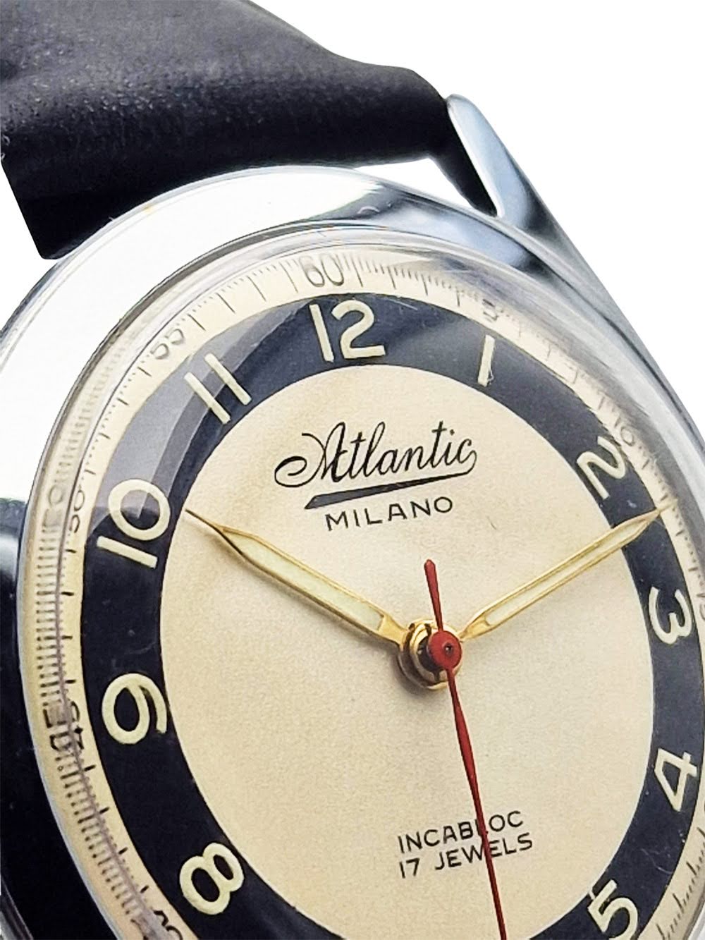 Atlantic Milano Incabloc 17 Jewels - piękna renowacja!