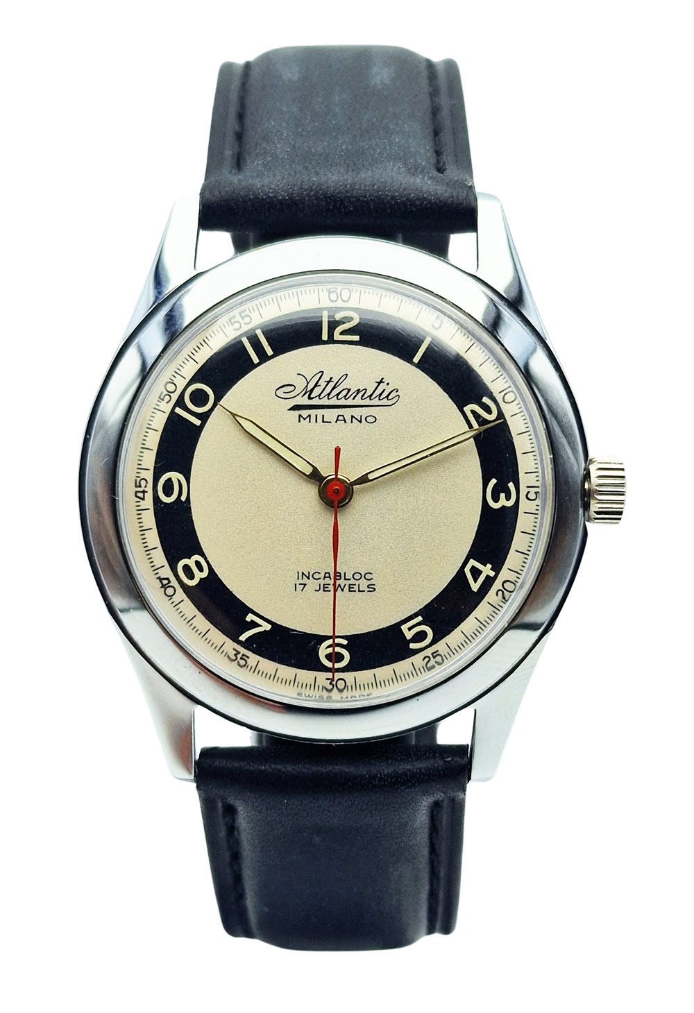 Atlantic Milano Incabloc 17 Jewels - piękna renowacja!